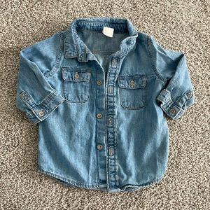 Denim button up longsleve